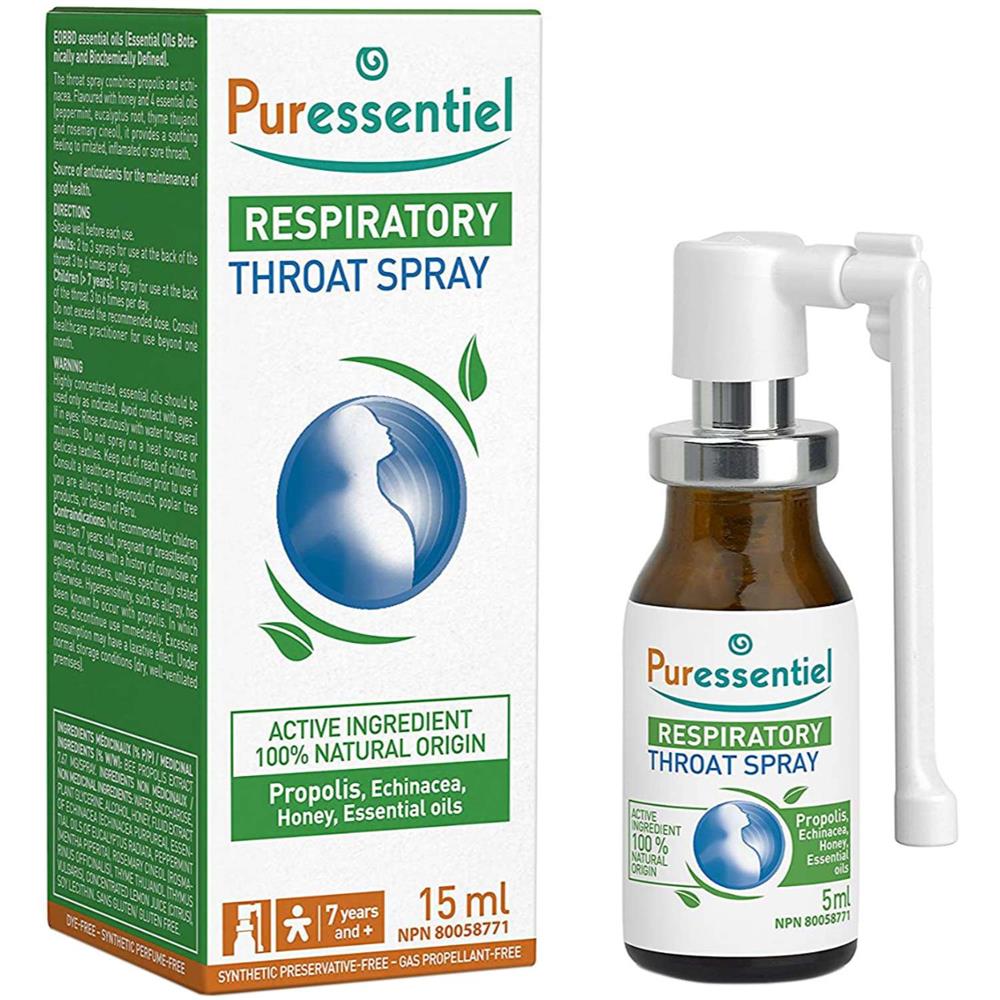 Puressentiel Respiratory Throat Spray 15ml