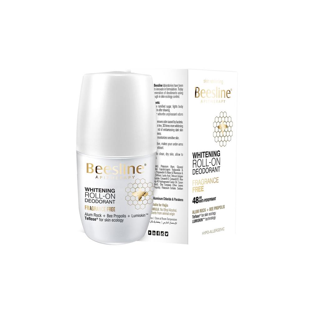 Product Image for Beesline Whitening Roll-On Deodorant Fragrance Free 50ml