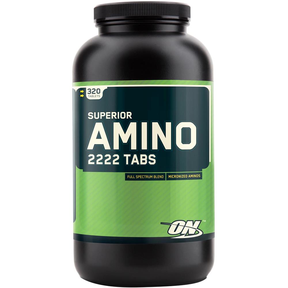 Optimum Nutrition Superior Amino 2222 Tablets For Energy, Recovery & Performance, Pack of 320's