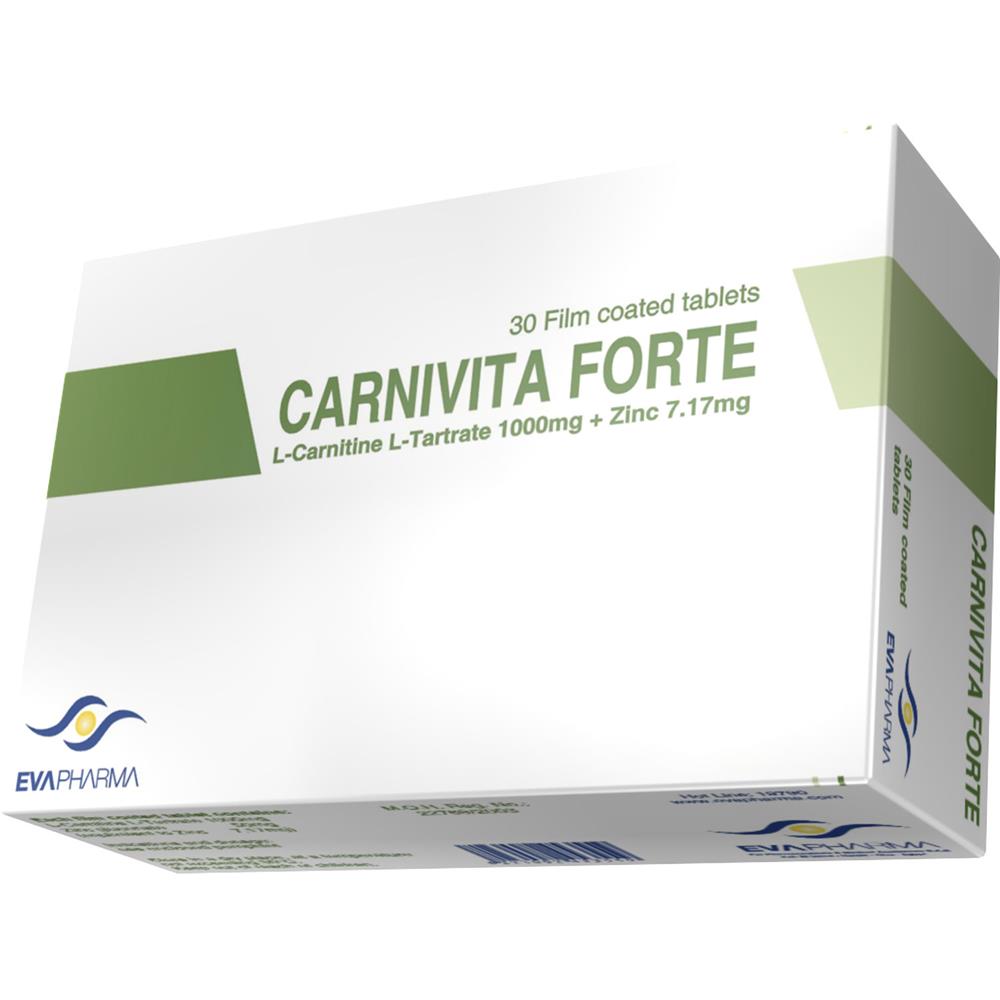 Back Image for Carnivita Forte Tablets 30's
