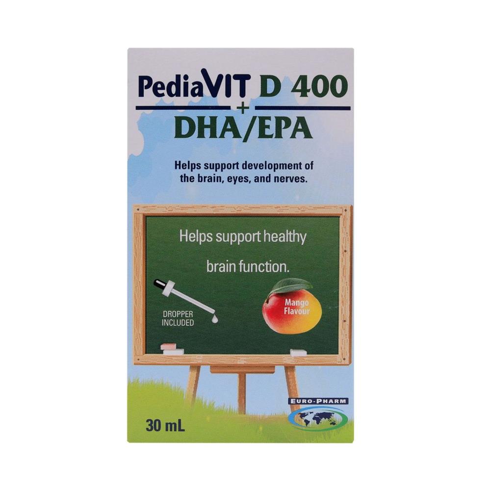 Back Image for PediaVit D400+DHA/EPA Oral Drops 30ml
