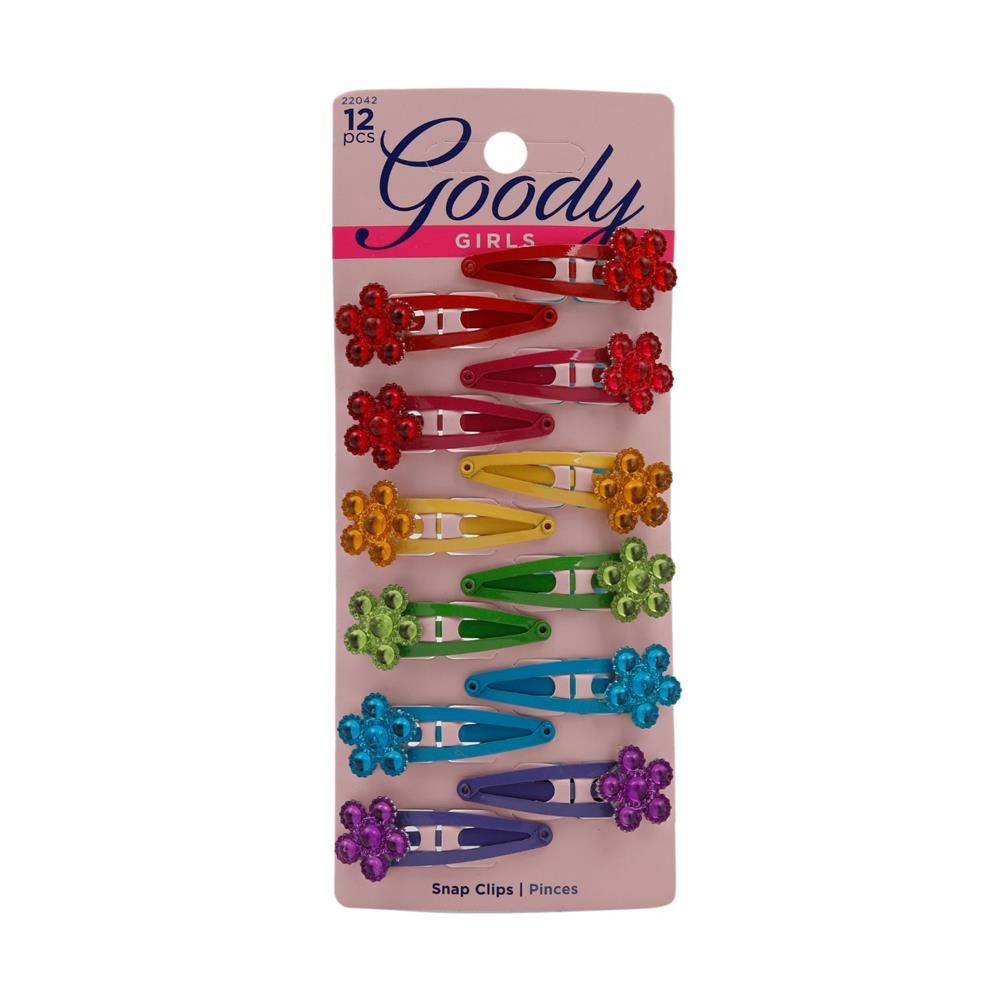 Back Image for Goody Girls Classics Jewelled Flower Contour Clip 12's