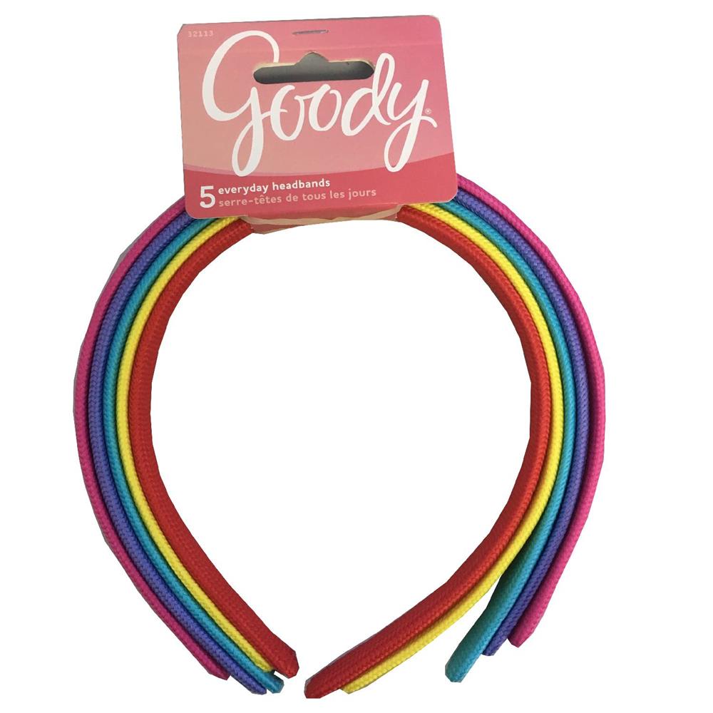 Back Image for Goody Girls Classics Fabric Headband 5's