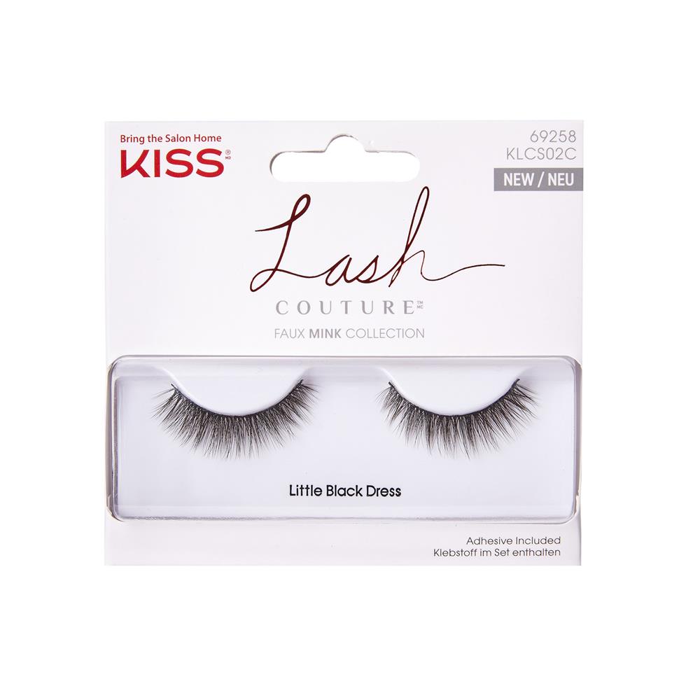 Back Image for Kiss Lash Couture Faux Mink Collection Little Black Dress Eyelash