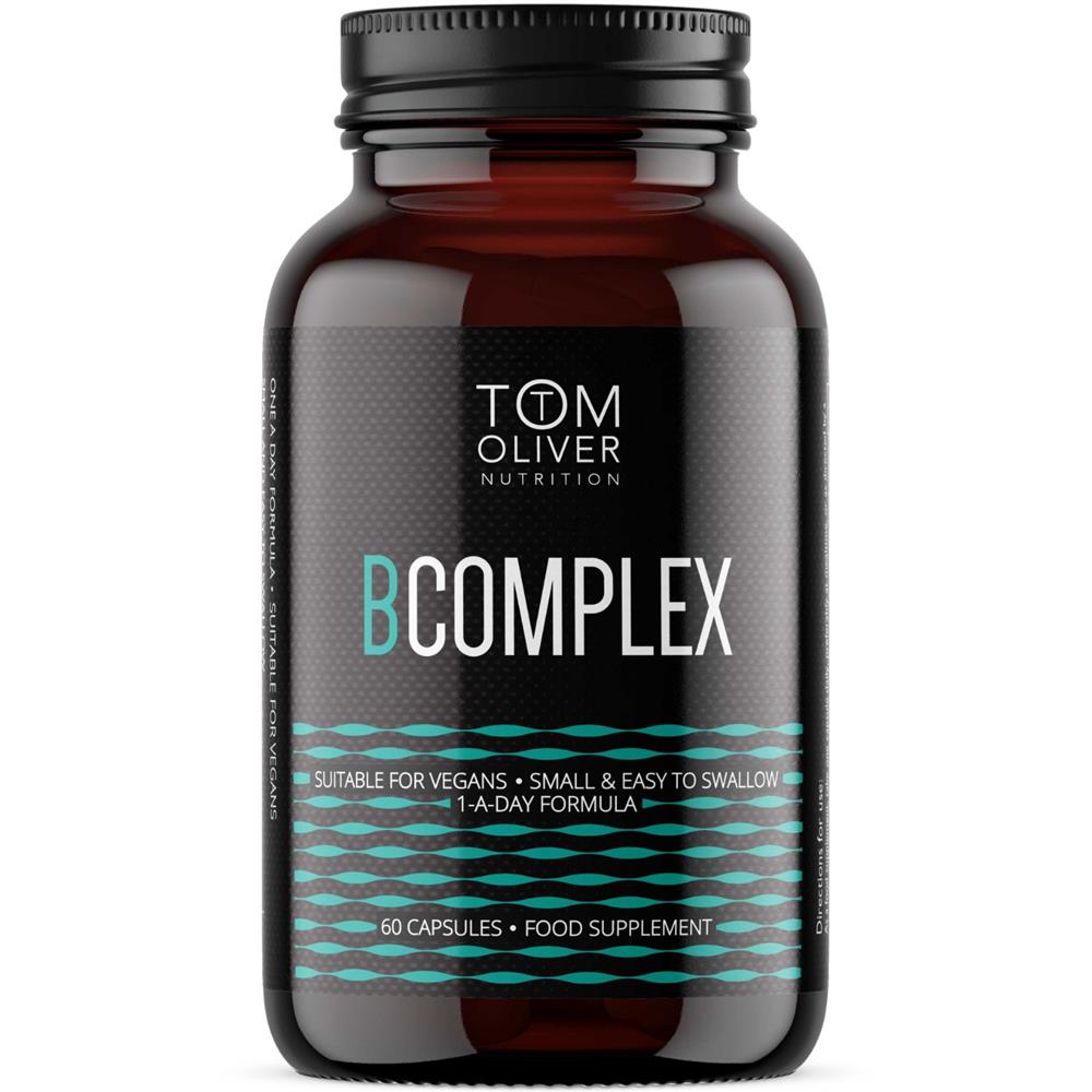 Back Image for Tom Oliver Vitamin B Complex Tablets 60's