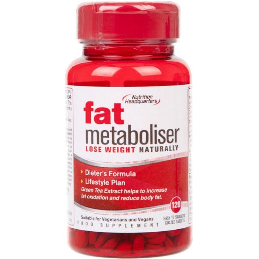 Back Image for Nutritional Headquarters Fat Metaboliser Tablets 120's