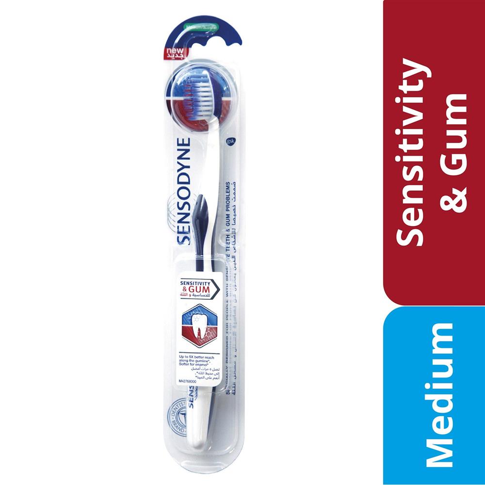 Back Image for Sensodyne Toothbrush Sensitivity & Gum Medium
