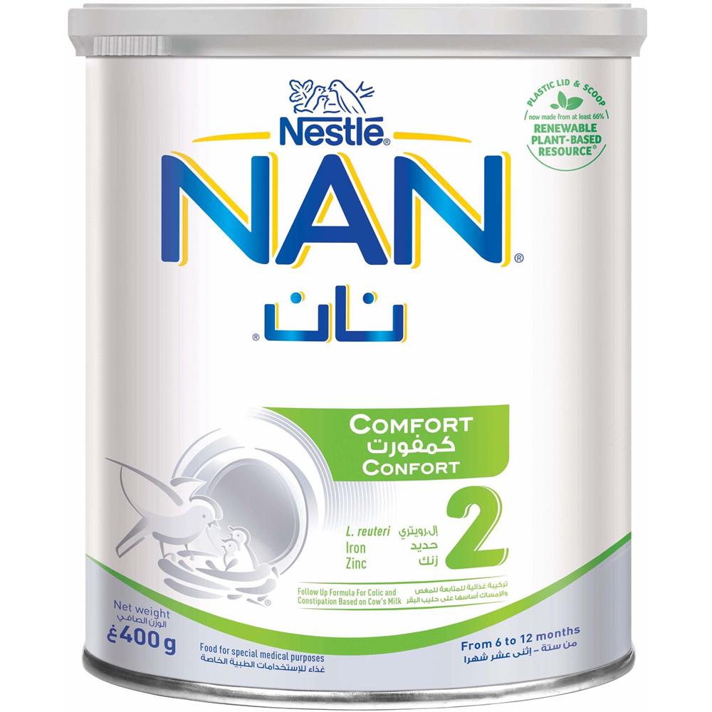 Nestle NAN COMFORT 2 From 6 to 12 Months Follow-up Formula 400g