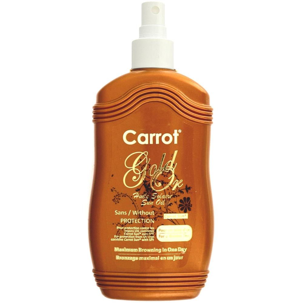 Carrot Sun Tanning Accelerator Carotene Intensive Gold Tanning Spray 200ml