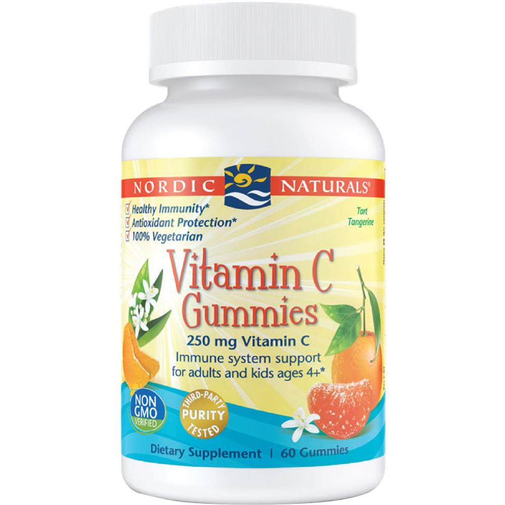 Nordic Naturals Vitamin C Gummies, Pack of 60's