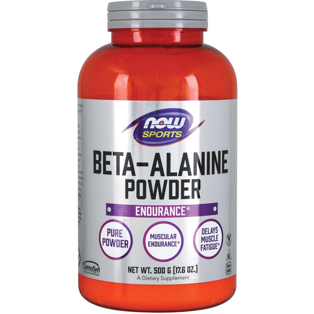 Now Sports 100% Pure Beta Alanine Supplement Powder For Muscular Endurance 500g