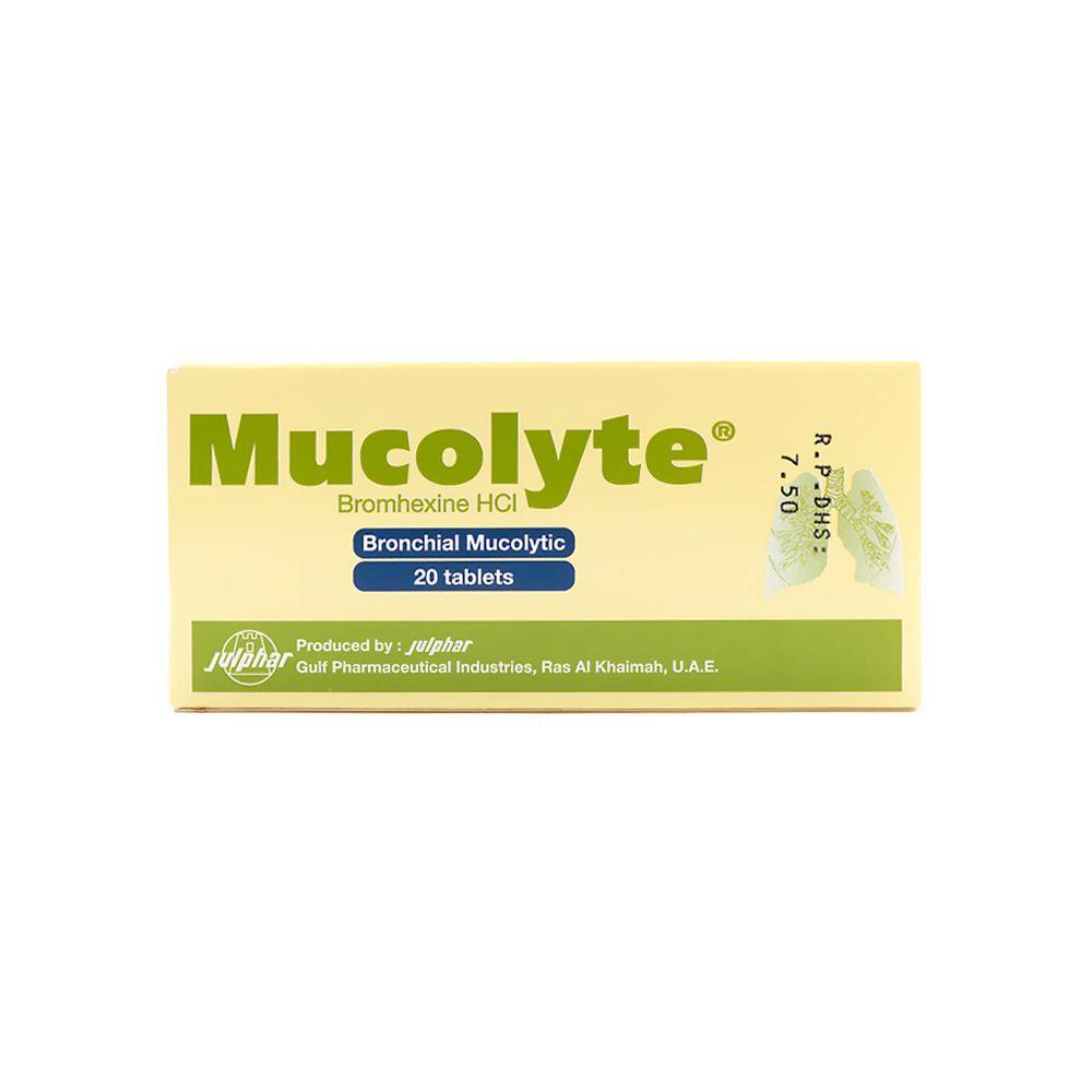 Mucolyte 8mg Tablets 20's