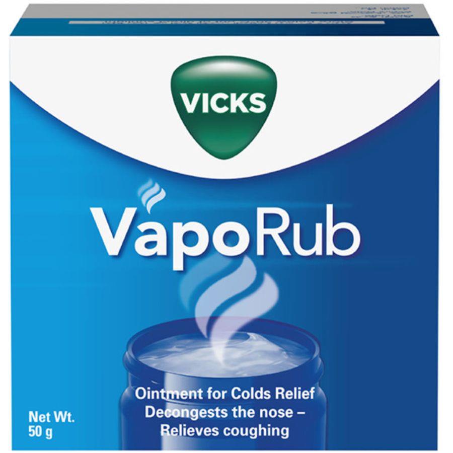 Back Image for Vicks Vaporub 50g