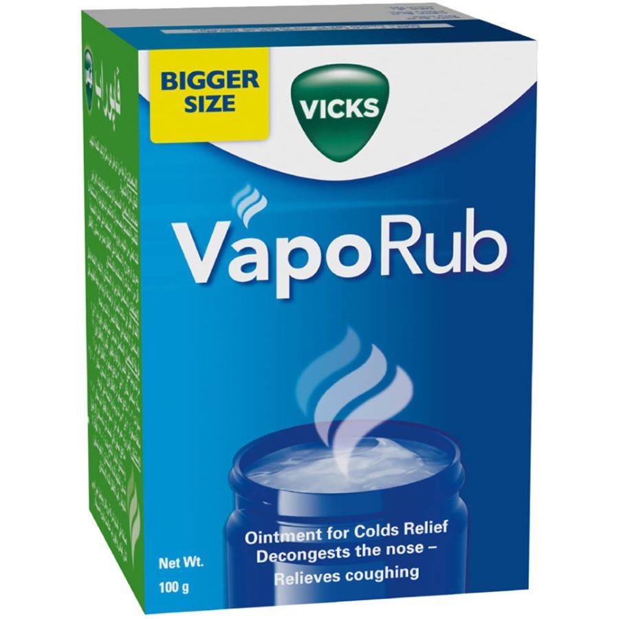 Back Image for Vicks Vaporub 100g