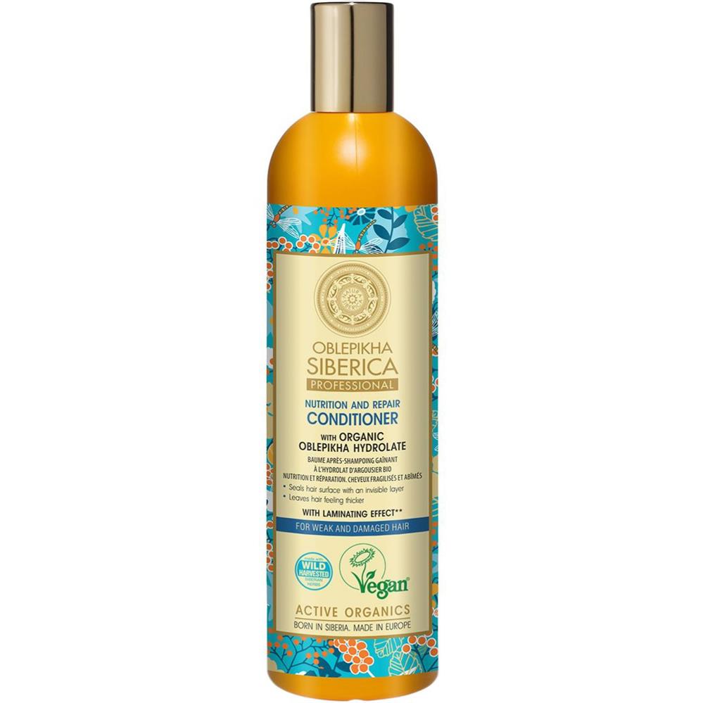 Oblepikha Siberica Organic Conditioner For Weak and Damaged Hair 400ml