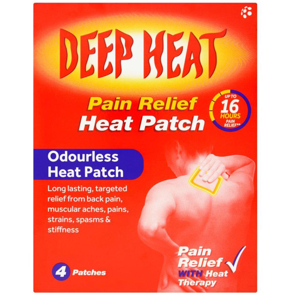 Back Image for Deep Heat Patch 4's