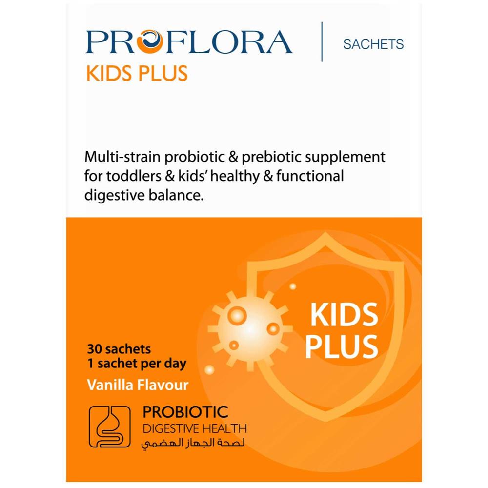 Back Image for Proflora Kids Plus Sachets 30's