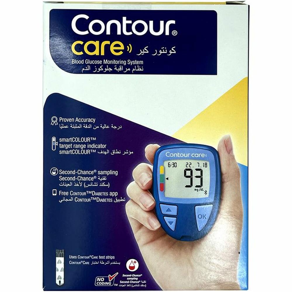 Back Image for Ascensia Contour Care Meter