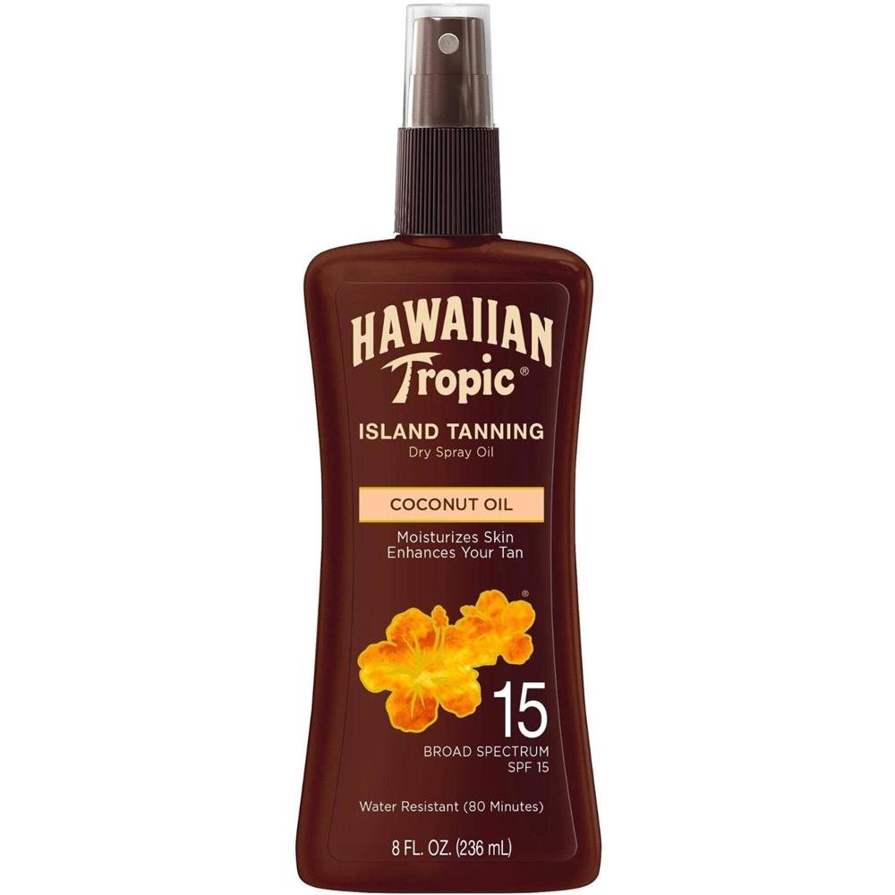 Hawaiian Tropic Protective Dry Oil Continuous Spray SPF15 236ml