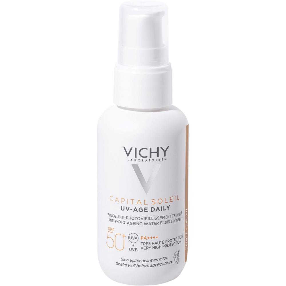 Vichy Capital Soleil UV - Age Tinted Anti Ageing Sunscreen SPF 50+ With Niacinamide 40ml