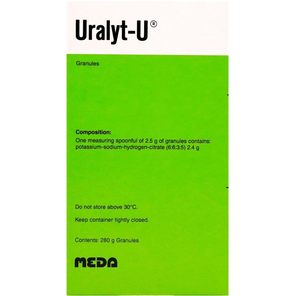 Back Image for Uralyt-U Granules 280g